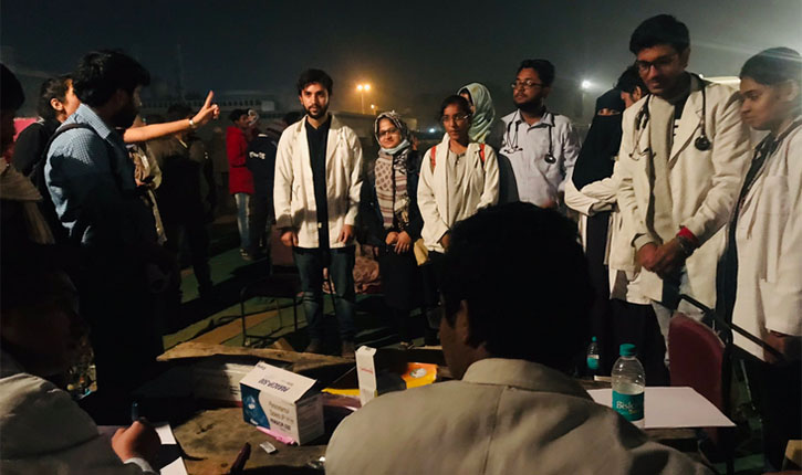 AIIMS AMU Doctor help Farmers