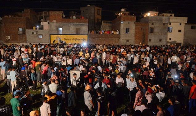 Amrtisar Dussehra Day Train Accident