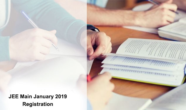 JEE Main January 2019 Registration