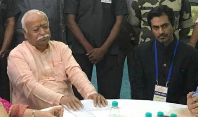 Mohan Bhagwat at RSS Outreach Event