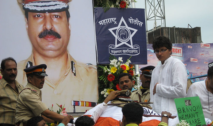 Sadhvi Pragya about Hemant Karkare