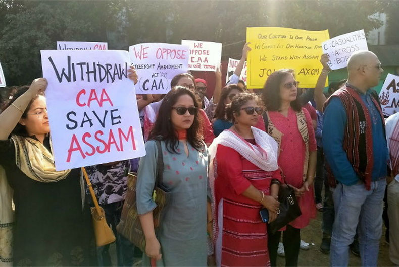 Delhi Protest Over CAA
