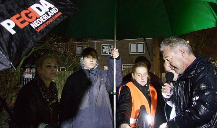 Anti Islam Protest Netherlands