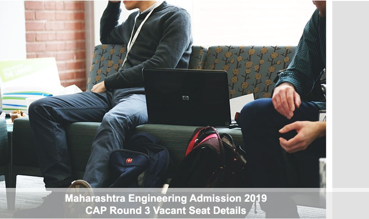 CAP Round 3 Vacant Seat BE/BTech