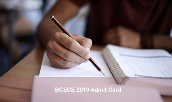 BCECE 2019 Admit Card Download