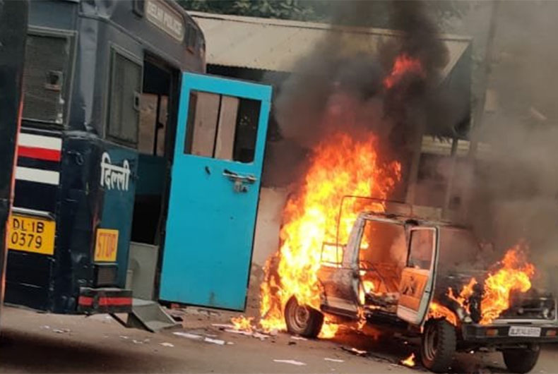 Delhi Police Lawyer Clashes
