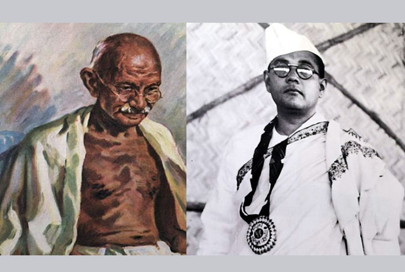 Gandhi vs Subhas Bose