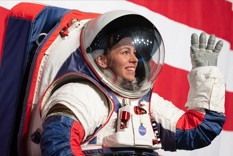 First Woman to walk on Moon
