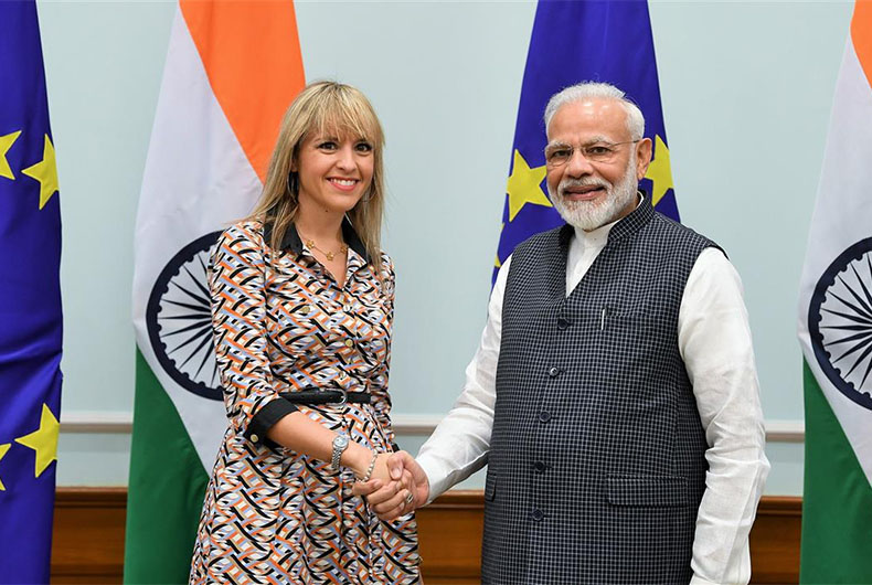 Congress on EU Delegation visit to Kashmir