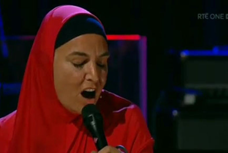 Sinead O'Connor in Hijab