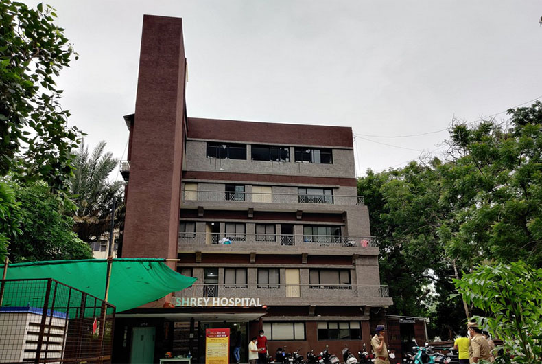 Shrey Covid Hospital Fire