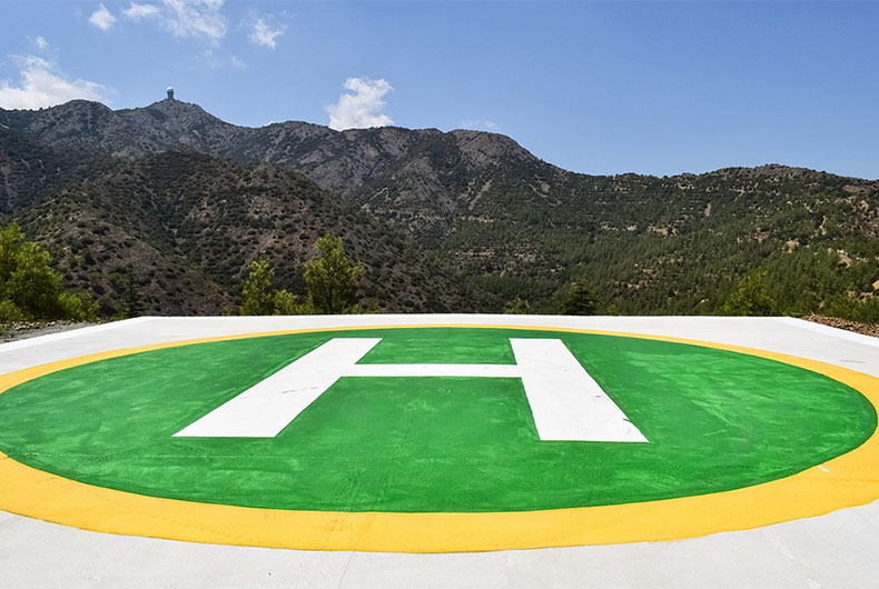 Nepal Helipad in India
