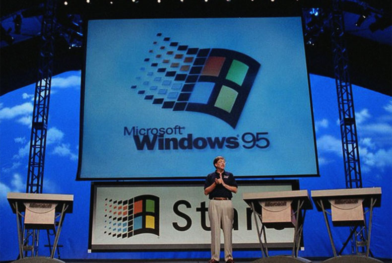 Windows 95 turns 25