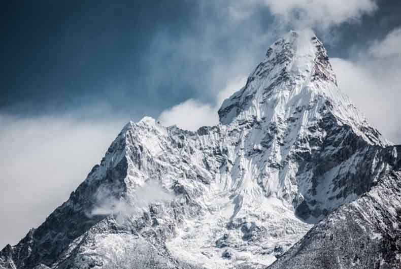 Mt Everest Height