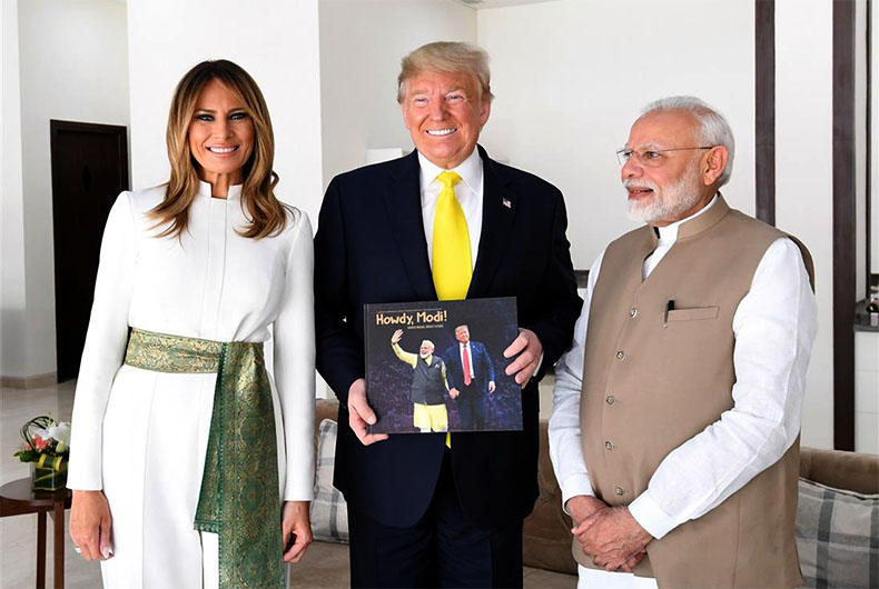 US Media on Trump's India Visit