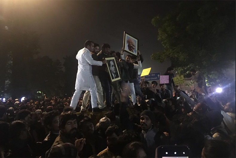 Jamia FIR against Delhi Police