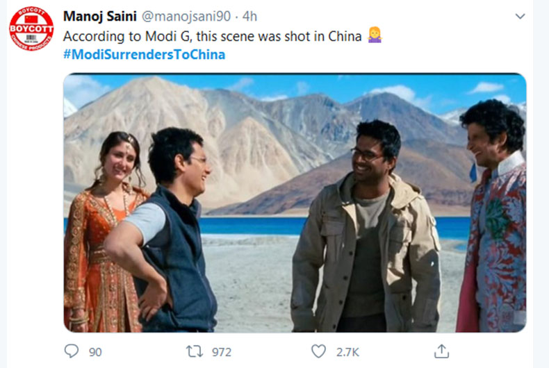 PM Modi in China India Dispute