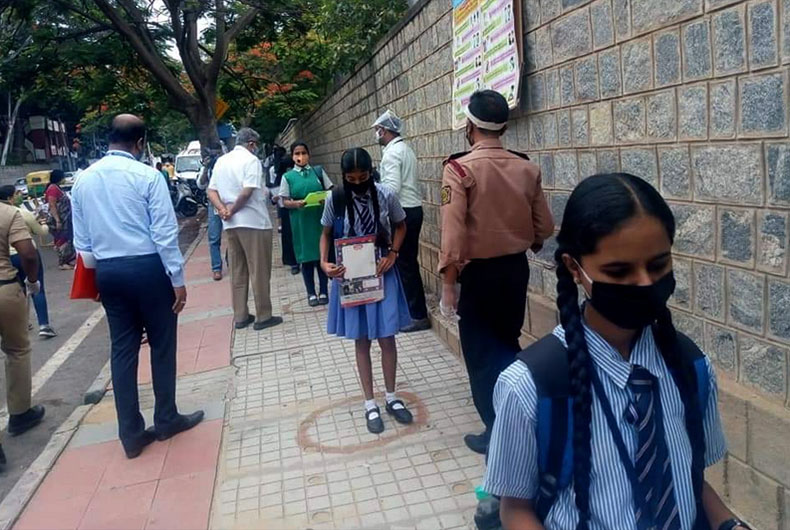 Karnataka SSLC student Corona positive