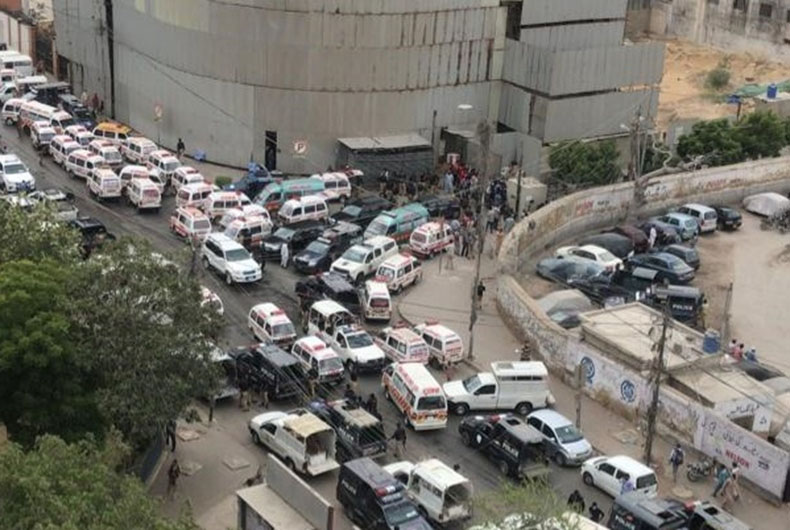 Pakistan Stock Exchange Terror Attack