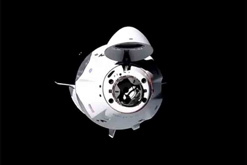 SpaceX Resilience Docking Video