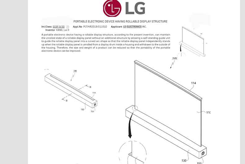 LG Laptop with rollable display