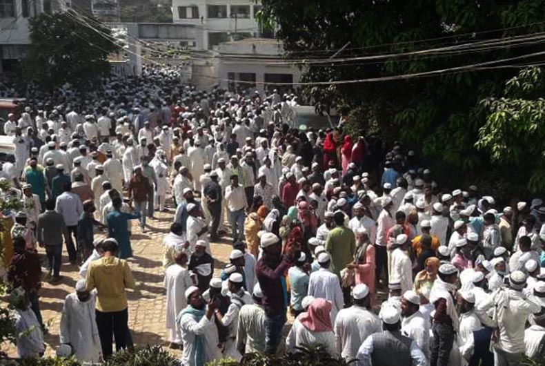 Wali Rahmani Funeral