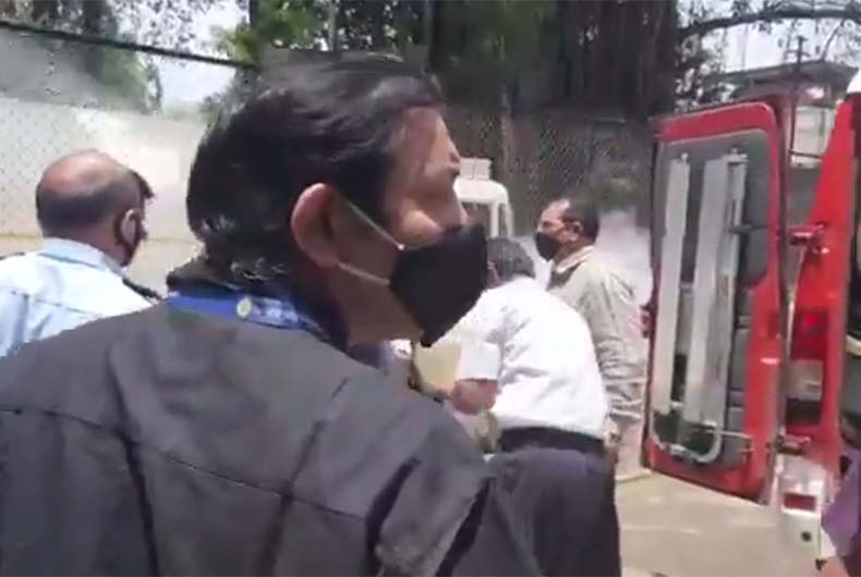 Nashik Oxygen Cylinder leak