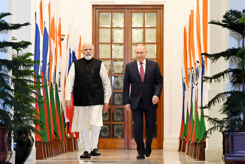 Putin's Visit to India