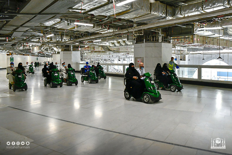 Electric Cart for Farewll Tawaf