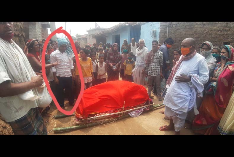 Bride dies of covid in Bihar