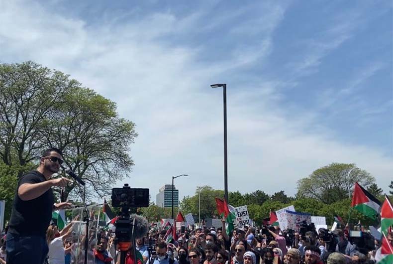 Michigan Protest against Israel