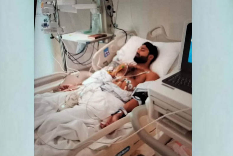Rizwan in ICU