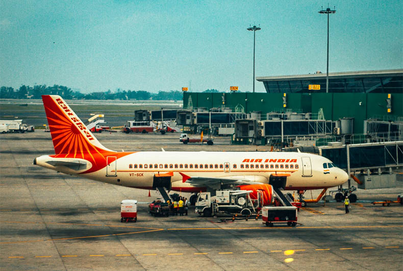 Internationa flights India