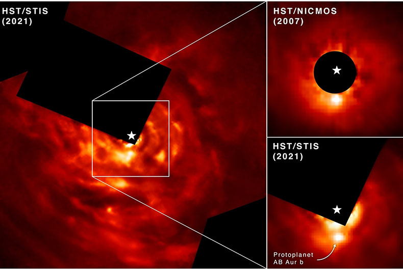 Hubble Image of New Planet