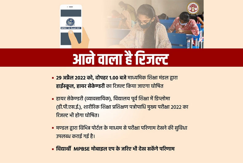 MP Board Result 2022 Date and Time