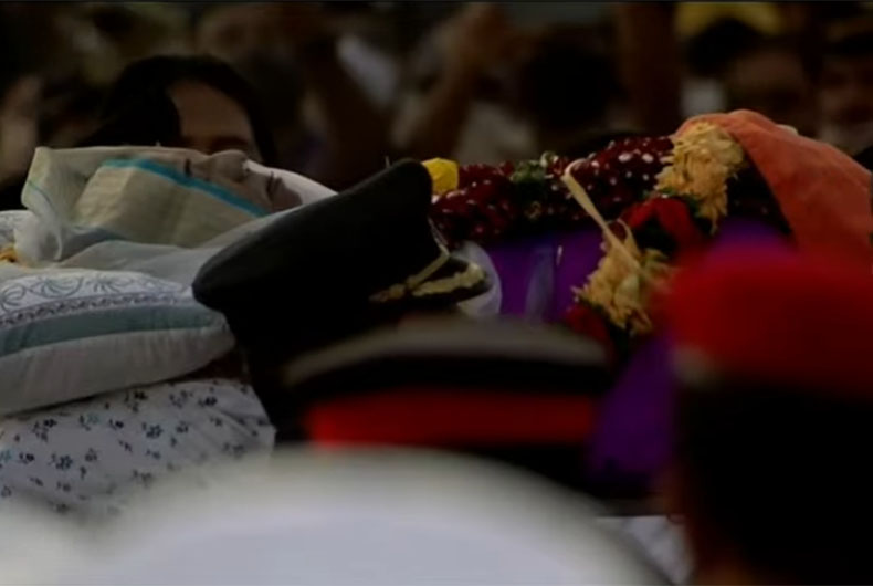 Lata Mangeshkar Last Rites