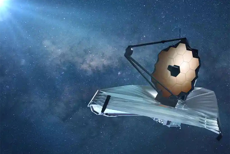 JWST Selfie
