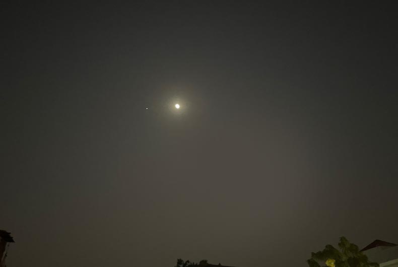 Jupiter Moon Conjunction
