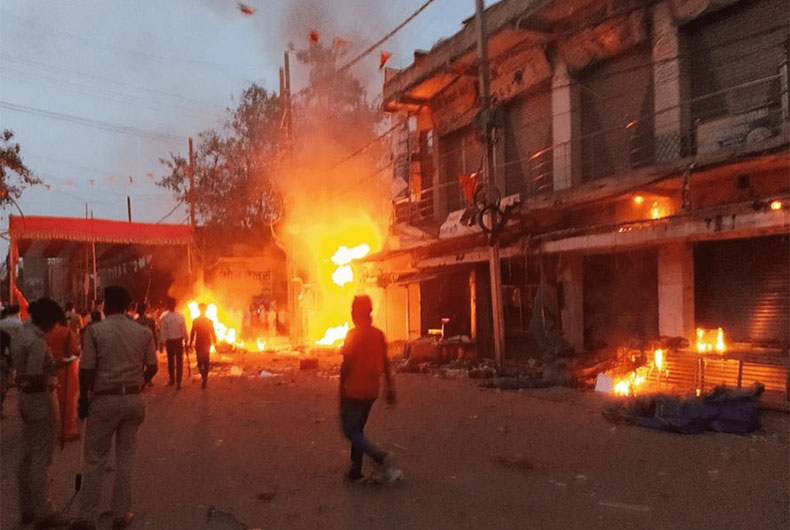 Nitish blames Amit Shah, Asad Owaisi for Ram Navami riots in Bihar