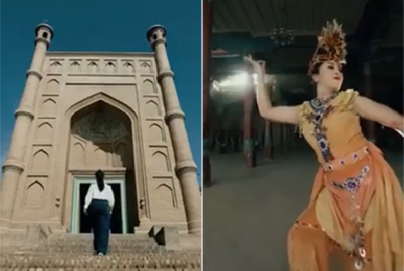 Outrage as video shows dancers in Xinjiang's second-largest mosque