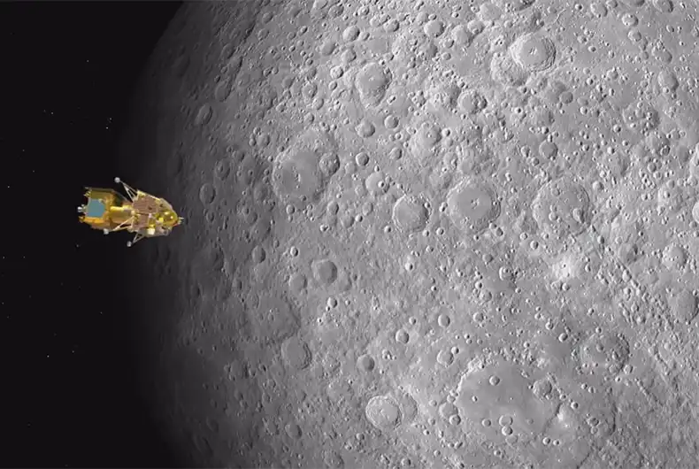 In Pictures: Final Moments of Chandrayaan-3 Landing on Moon