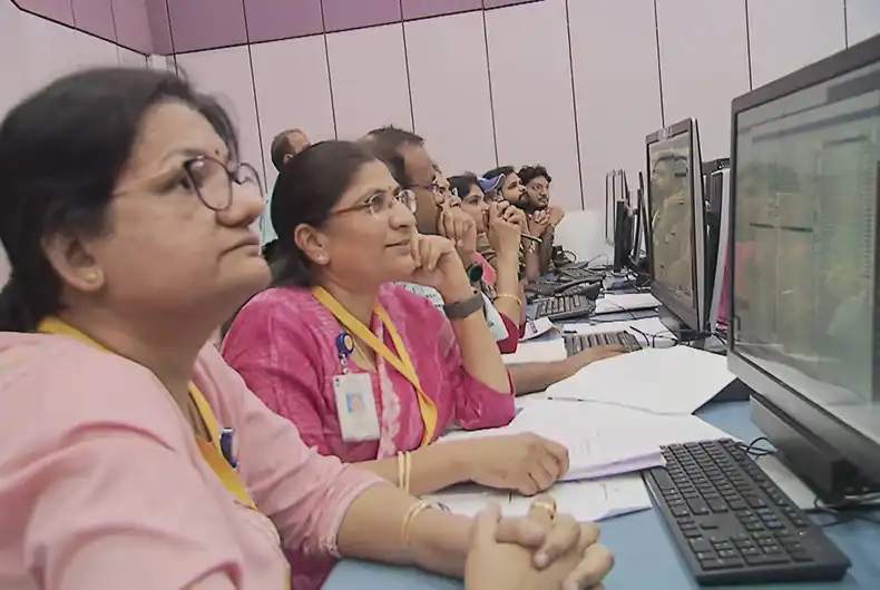 In Pictures: Final Moments of Chandrayaan-3 Landing on Moon