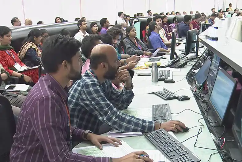 In Pictures: Final Moments of Chandrayaan-3 Landing on Moon