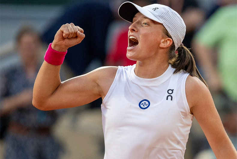 French Open 2023: Iga Swiatek prevails over Muchova in a hard-fought Final