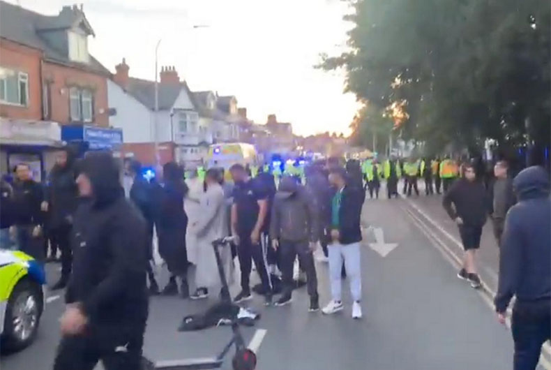 BJP linked activists behind violent clashes in Leicester, UK