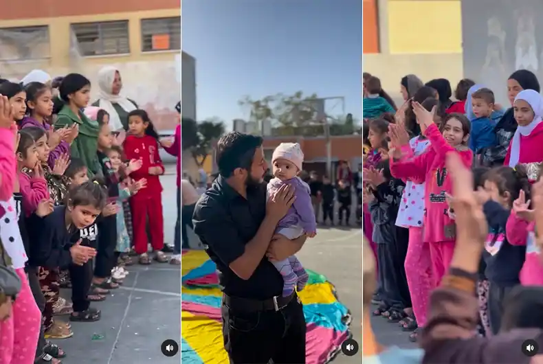 ‘From Midst of Pain’: Watch Palestinian activist’s heat-warming video from Gaza school
