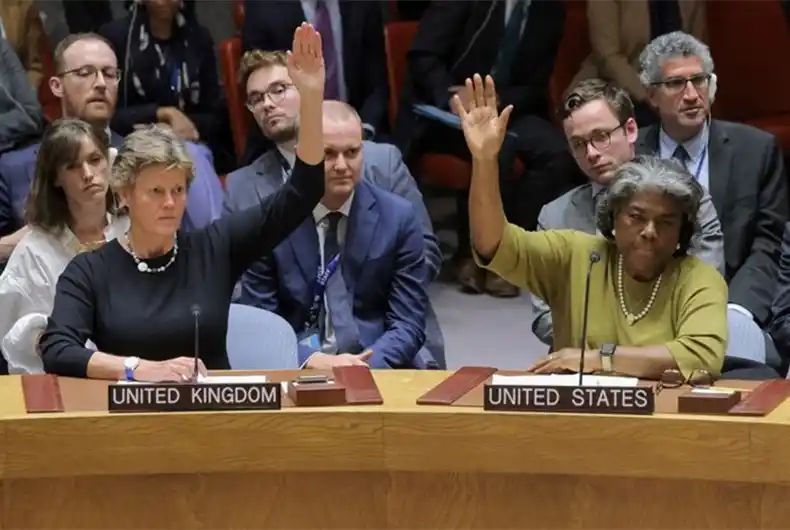 US, UK, France and Japan vote against UNSC Resolution on Gaza Ceasefire