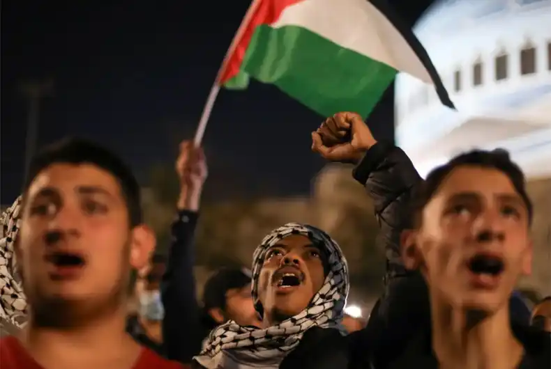 Anger peaks against Israel after Gaza hospital bombing that killed over 500