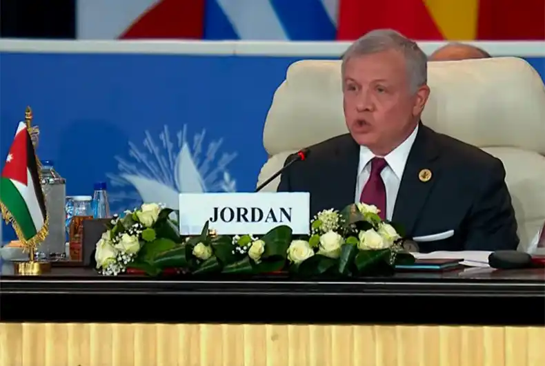 A state established on injustice can never thrive: King Abdullah warns Israel