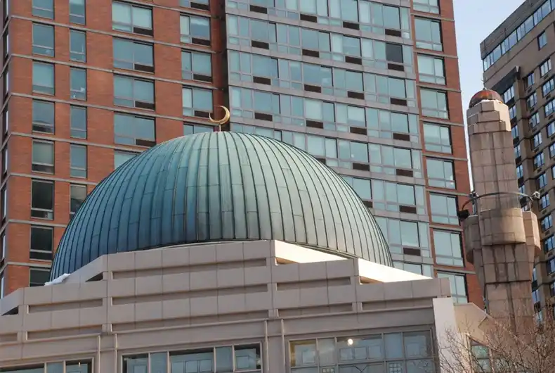 In a first, Adhan resonates through New York mosque loudspeakers